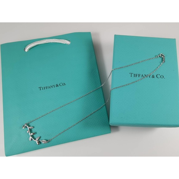Tiffany & Co. Jewelry - Tiffany & Co. Paloma Picasso Collection Olive Leaf Branch Necklace